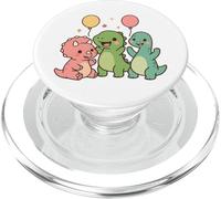 Prehistoric Pal Party. Carino Kawaii Dino Amici PopSockets PopGrip per MagSafe