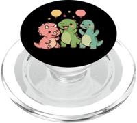 Prehistoric Pal Party. Carino Kawaii Dino Amici PopSockets PopGrip per MagSafe