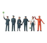 Preiser 1/87 ème - PR14140 - Model Railway - Postazione Staff 1989