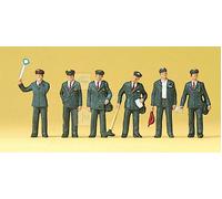 PREISER 10238 - Ferrovieri Italiani FS ep.IV, 6 pz. Scala H0 1:87