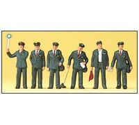PREISER 10238 Scala HO Ferrovieri italiani epoca IV/V (il set include 6 pezzi)
