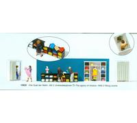 Preiser 10622 "La Qualità Della Scelta" Con 2 Cabine Di Prova, H0