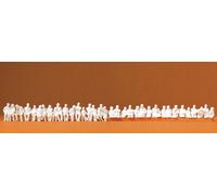 Preiser 16349 Seduti Per Autobus E Treni 36 Figure Non Dipinte Kit HO 1:87 NUOVO