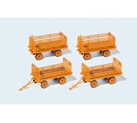 Preiser 17128 Rimorchio Per Carrello Elettrico, DB, Kit, H0, Nuovo 2021