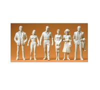 Preiser G 45178 - Passanti 6 Miniature Non Dipinte Kit Nuovo