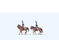 Preiser scala N 79151 figure omini Carabinieri a cavallo Nuovi OVP