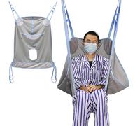 PRELGOSP Cinghia di Trasferimento, Imbracatura per Sollevatore Disabili, Imbracatura per Sollevamento per Disabili Sollevamalati, Portata Max 500lbs,XL