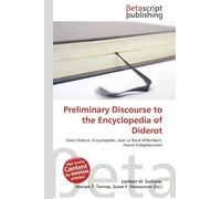 Preliminary Discourse to the Encyclopedia of Diderot: Denis Diderot, Encyclopédie, Jean Le Rond d'Alembert, French Enlightenment