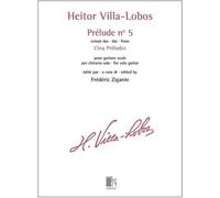 Prélude n° 5 - extrait des Cinq Préludes - Heitor Villa-Lobos - chitarra
