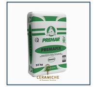 PREMAFIX Rasante Cementizio Bianco a Spessore per Interni ed Esterni 25Kg