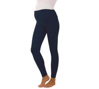 Premamy - Leggings pre-post parto, modello conformato in cotone bielastico