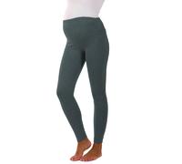 Premamy - Leggings pre-post parto, modello conformato in cotone bielastico