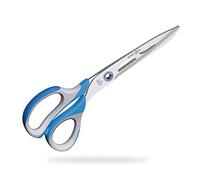 Premax 11600 - Forbici sartoria, Ring Lock System, Grigio/Blu, 19 cm
