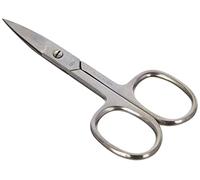 Premax - Forbici Unghie per Mancini Classica - Precisione e Qualità - Acciaio al Carbonio e Finitura Nichelata - 3 1/2"-cm. 9 - Made in Italy