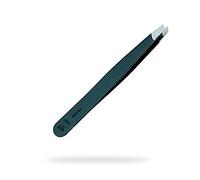 Premax - Pinzetta Aqua Collection Nero - dim. 9 cm - 15631 - Strumento di precisione "Soft Touch" per la cura del corpo - Made in Italy