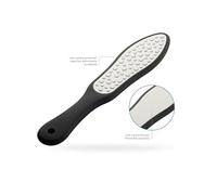 Premax Raspa per pedicure in ABS soft-touch due usi con lima in acciaio inox - OPTIMA line - ACCESSORI 87442