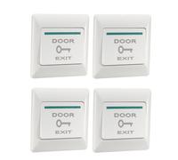 Premere dal rilascio pulsante NO/COM interruttore pannello porta 86x86mm 36V 4pz