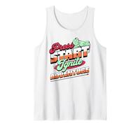 Premere Start Ignite Adventure Retro Gamer Controller Canotta
