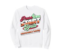 Premere Start Ignite Adventure Retro Gamer Controller Felpa