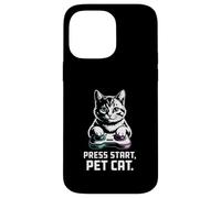 Premere Start Pet Cat Gamer Console Custodia per iPhone 14 Pro Max
