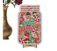 Premi Per Bambini - Bottiglia Di Ginger Uomo Di Natale,Strumento Di Legno Per Allenare La Responsabilità In Classe,Per Insegnante Educazione A Casa Prescolare Ora Di Dormire Camera Da