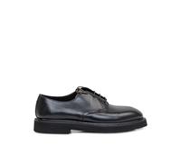 Premiata Black Calfskin Oxfords And Derbies - EU39/US6