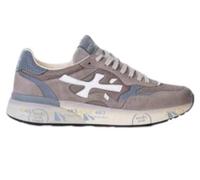 PREMIATA MICKO.1 VAR. 8118 - Sneakers da Uomo in Mesh Tecnico, Pelle e Suede (camoscio) - Colore Tortora e Grigio Neutro - Size 41