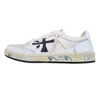 PREMIATA Scarpe da Uomo Sneaker camoscio Pelle Crackle Clay_6775 Nero-Bianco (Nero-Bianco, Sistema Taglie Calzature EU, Adulto, Uomo, Numero, Media, 41)