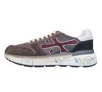 PREMIATA Scarpe Uomo Sneaker camoscio Tessuto Mick_7714 Marrone-Bianco (Bianco-Marrone, Sistema Taglie Calzature EU, Adulto, Uomo, Numero, Media, 45)