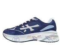 PREMIATA Scarpe Uomo Sneaker Tessuto Pelle MOERUN 7306 Blu (Blu, Sistema Taglie Calzature EU, Adulto, Uomo, Numero, Media, 43)