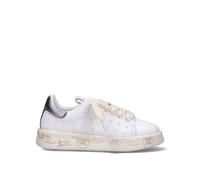 PREMIATA Sneaker donna bianca/argento in pelle 37