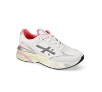PREMIATA Sneaker Moerund Bimateriale Bianco/Argento (Bianco, Sistema Taglie Calzature EU, Adulto, Donna, Numero, Media, 40)