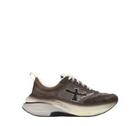 Premiata - Sneakers in Mesh Marrone con Dettagli Metallici - - Shoes - Donna - Marrone - 39 EU