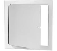 Premier 5000 Series - Porta di accesso in acciaio di grado commerciale, 45,7 x 45,7 cm, montaggio universale, colore bianco (chiavistello a cacciavite)