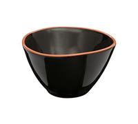 Premier Calisto-Ciotola per Cereali, in Terracotta Smaltata Nera, Nero, 1 Pezzo