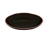 Premier Calisto Piatto da Portata, Terracotta Smaltata, Nero