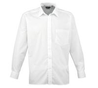 Premier Camicia a maniche lunghe Poplin (PR200) - Abbigliamento da lavoro uf (A)