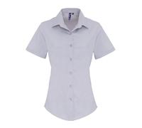 Premier Camicia Formale Elasticizzato Maniche Corte Donna (PC5841)
