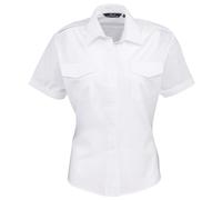 Premier - Camicia Maniche Corte con Tasche Casual da Lavoro Estiva - (RW1096)