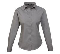 Premier - Camicia Maniche Lunghe Taglie Forti da Lavoro - Donna (RW1090)
