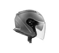 Premier Dokker, casco jet M male Matt-Grigio Scuro