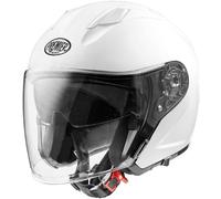CASCO JET MOTO SCOOTER PREMIER DOKKER U8 BIANCO CON VISIERINO PARASOLE XL