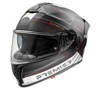 Premier Evoluzione SP, casco integrale L male Opaco Nero/Bianco/Rosso