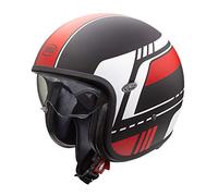 PREMIER CASCO VINTAGE BL 92 BM,NERO/ROSSO/BIANCO,XL