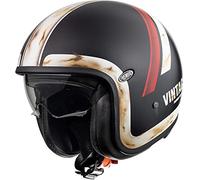 Premier Casco Vintage do 92 O.S. Bm,Nero/Bianco/Rosso,Xs