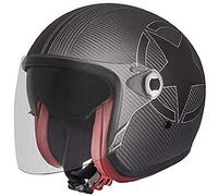 Premier Vintage Carbon Star, Casco Jet S male Nero
