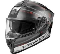 Premier Evoluzione SP 92 Casco, nero-grigio, taglia XL per maschi