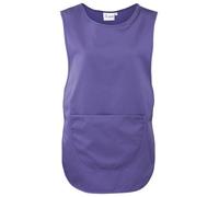 PREMIER Grembiule con Pannello Posteriore e Tasca Davanti - Indumenti dal Lavoro - Donna (Confezione da 2) (S) (Viola)