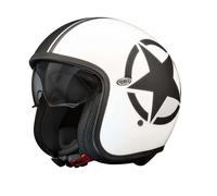 Premier Vintage Star, casco aperto XL male Opaco Bianco/Nero
