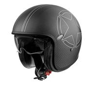 Premier Helmets Casque Jet Vintage Star Carbon Bm 22.06